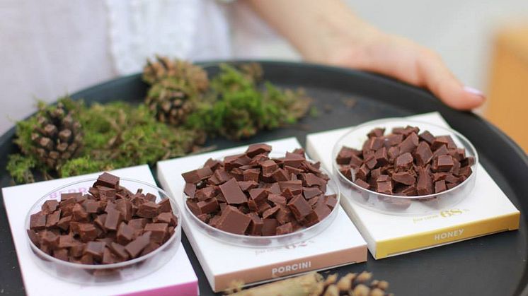 Choklad med smaker från skogen
