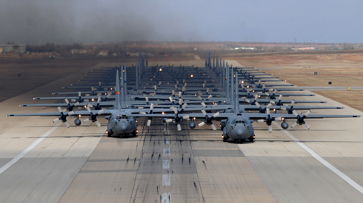 Hi-res image - Cobham SATCOM - Cobham has delivered the first of its AVIATOR 700D systems for the C-130J Super Hercules fleets