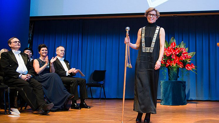 Installerad som rektor