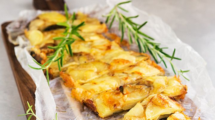 Potatisterrin med rosmarin från kokboken Potatis - Jordens Guld 