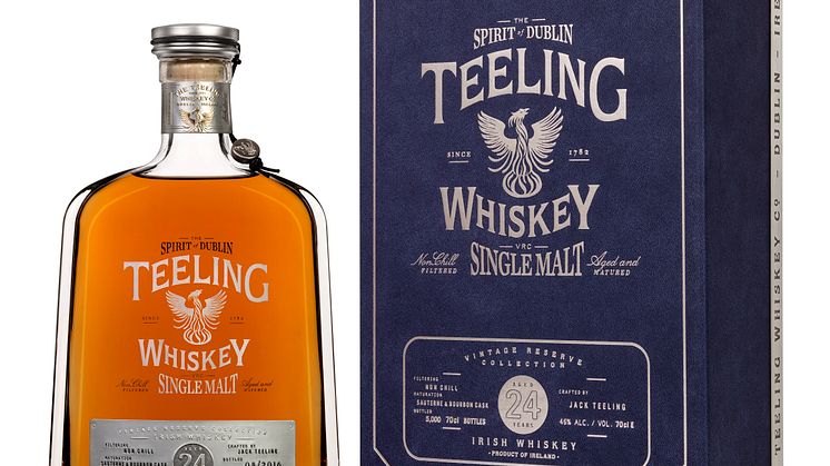Teeling 24 YO Bottle + box