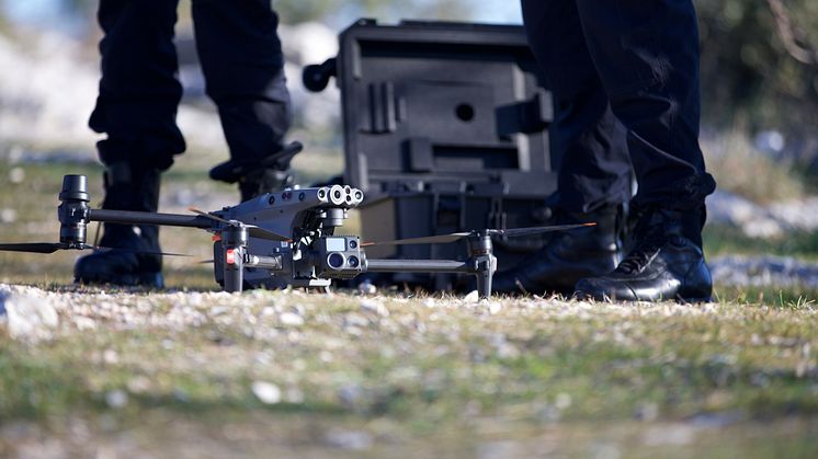 DJI M30 before take off