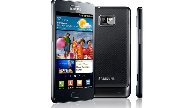 Nya Galaxy S II – tunnare, snabbare och smartare