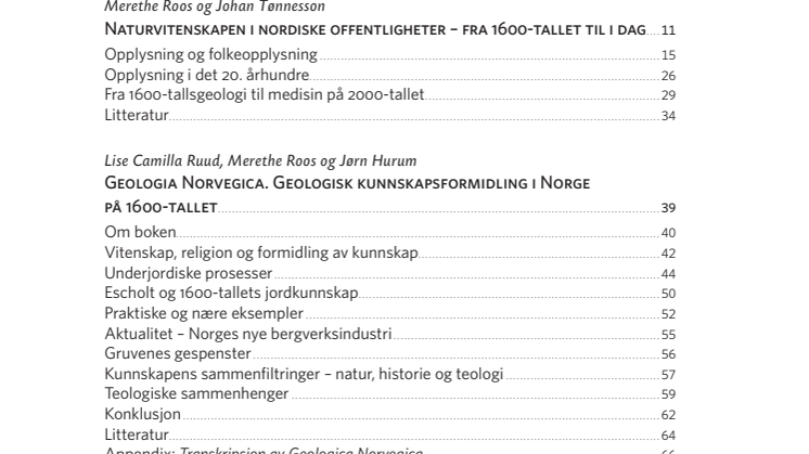 Innholdsfortegnelse Sann opplysning?