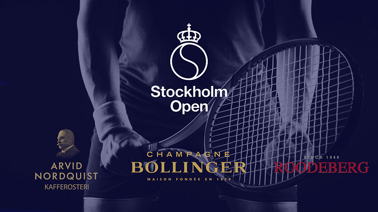 ARVID NORDQUIST BLIR PARTNER TILL STOCKHOLM OPEN 2022
