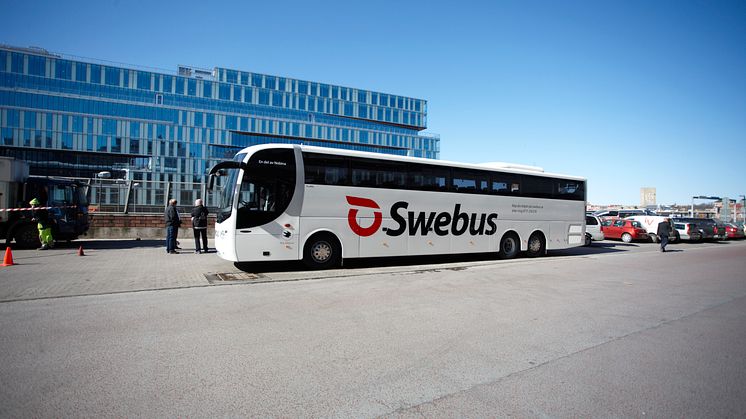 Fler Swebus-turer mellan Norrköping och Göteborg
