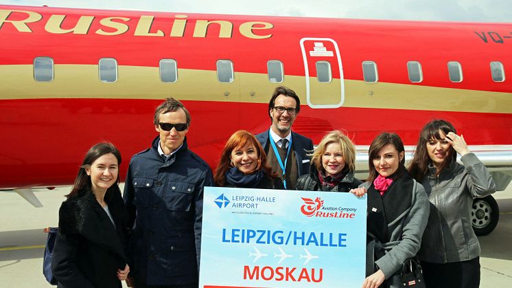 Erstflug RusLine von Moskau nach Leipzig