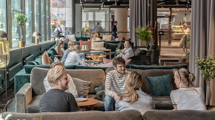 Medlemmar i loungen på CONVENDUM