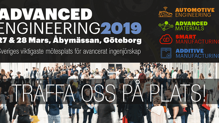 Advanced Engineering ger dig inblick i framtidens industri,  med en fördjupning inom Automotive Engineering, Advanced Materials, Sma