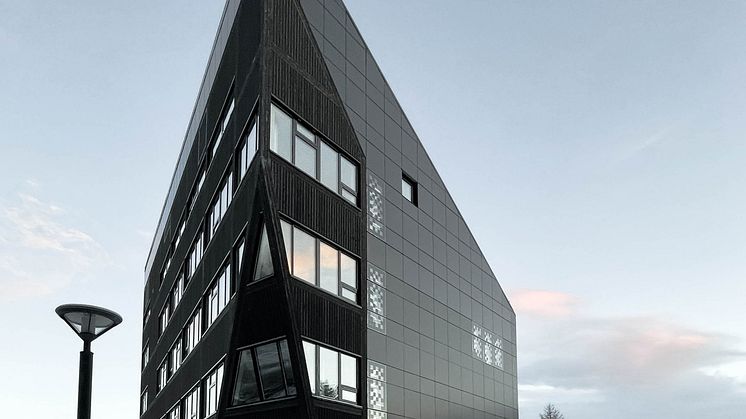 ZEB-laboratoriet eksteriør vinkel