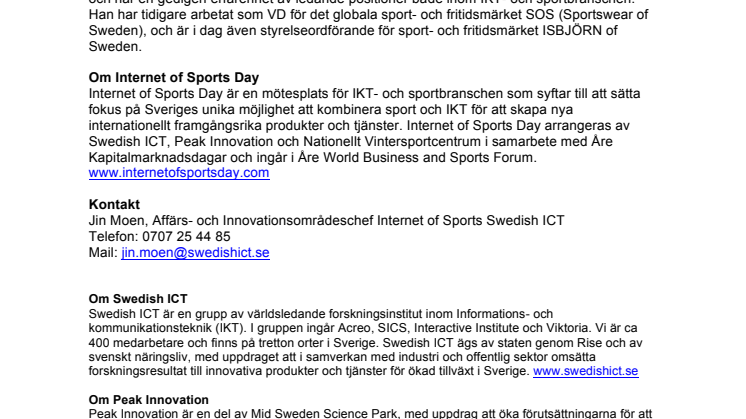 Ericsson presenterar satsningarna på Virtual Live Arena den 25/3 i Åre