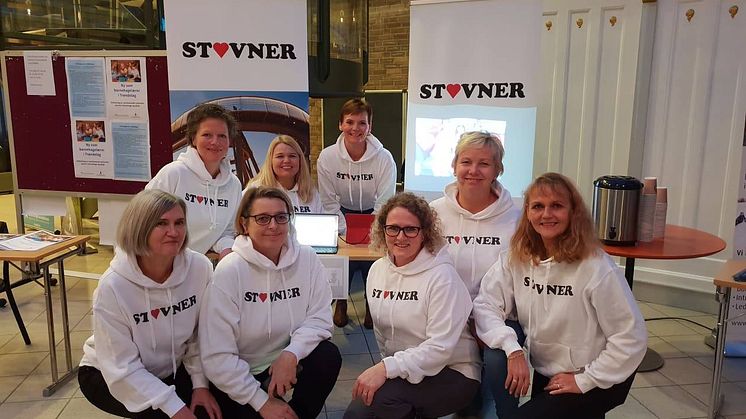 STOLTE STOVNER: Ansatte i Bydel Stovner dro til Trondheim for å rekruttere de beste til barnehagene i bydelen. 