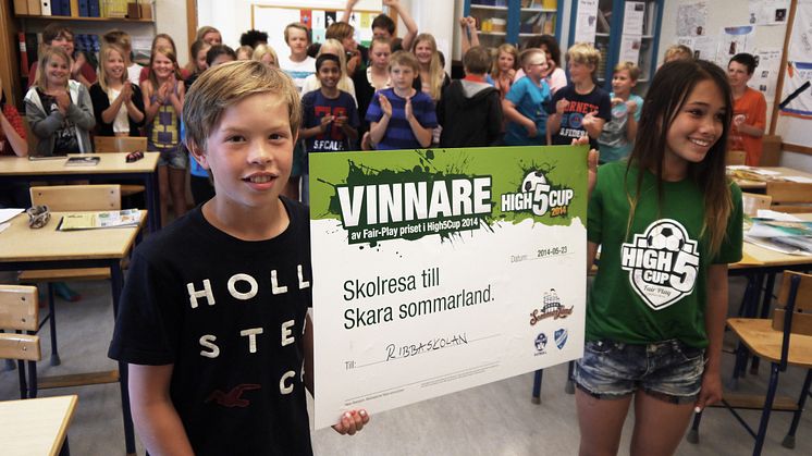 Ribbaskolan vann årets Fair Play-pris