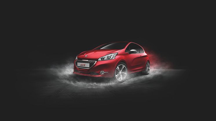 Sverigepremiär för Peugeot 208 GTi - komprimerad körglädje