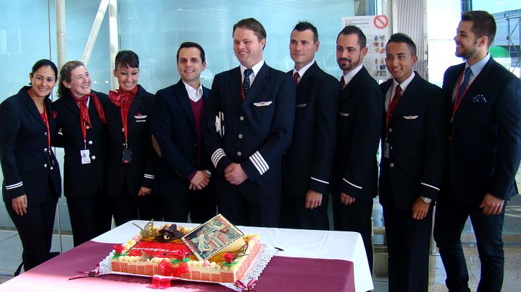 Norwegian avasi tukikohdan Barcelonassa/Barcelona base opening