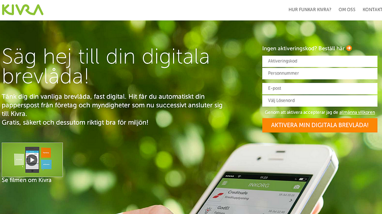 BETA-testa nya versionen av Kivra!