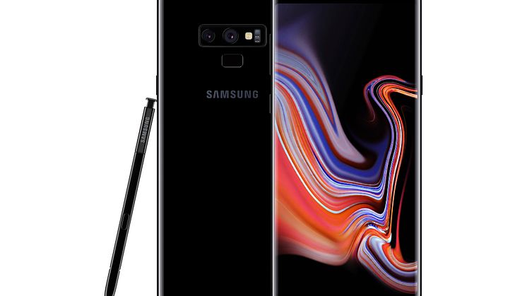 Samsung Galaxy Note9_front_back_pen_black