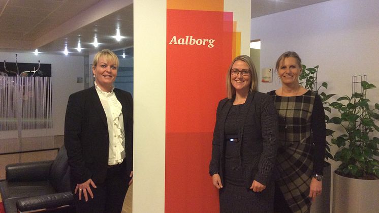 Fra venstre: Senior manager i PwC, Mette Krog,  Louise Rostbøll Hald Pedersen, nyansat Consultant og Marianne Fogh Jørgensen, partner i PwC
