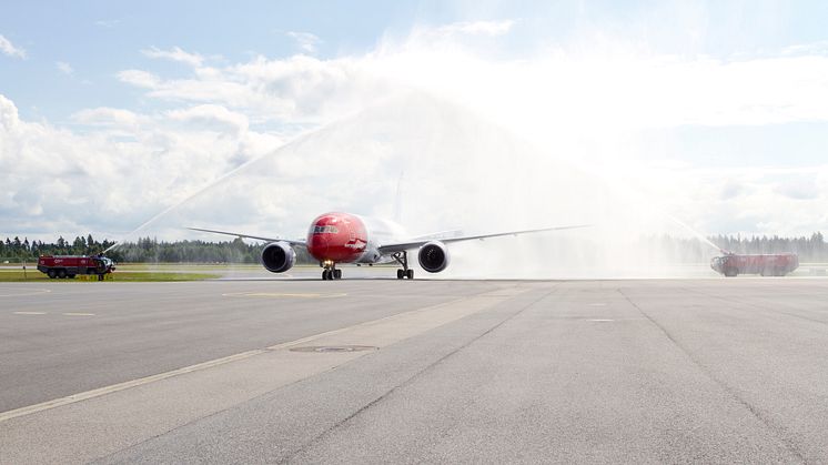 Dreamliner velkomst
