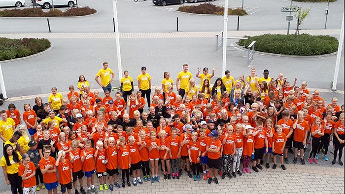 Linde Sports Camp 2019 gruppbild