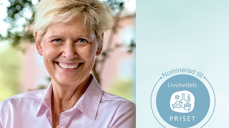 Maria Forshufvud, vd Svenskmärkning, är nominerad till Livsmedelspriset 2020 av Nätverket Livsmedel i fokus.