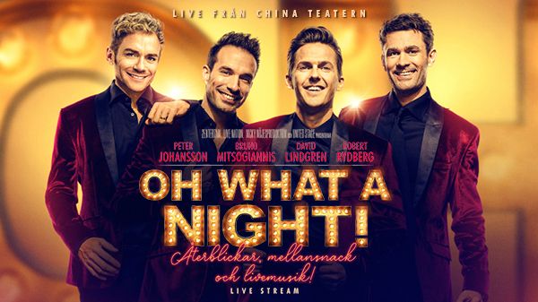 HYLLADE  ”OH WHAT A NIGHT” BLIR ONLINE EVENT 16 APRIL