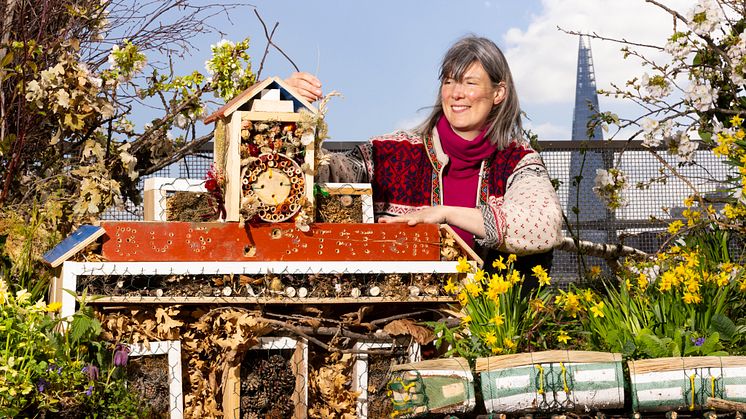 The installation has been designed by Alice McCabe