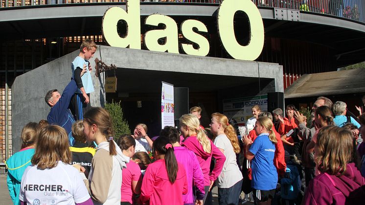 Sponsorenlauf in Oschatz: Thomas-Mann-Gymnasium läuft für Bärenherz
