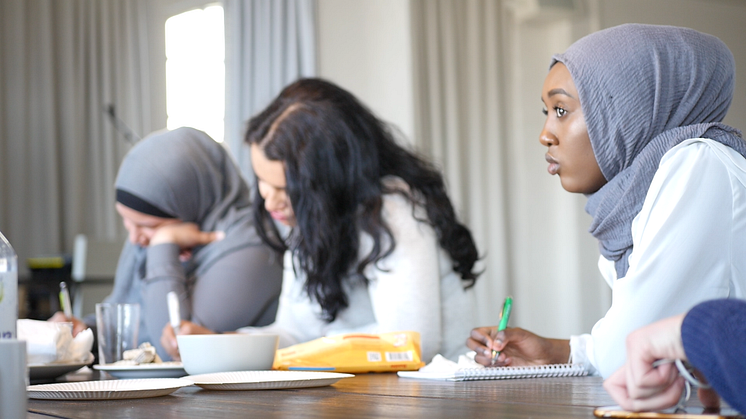 Workshop med Qalam. Foto: Anders Rundberg