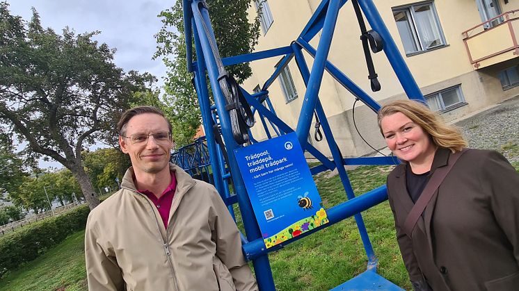 ABK testar som första bostadsbolag en mobil trädpool