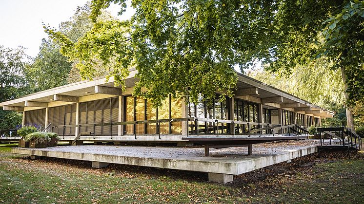 I vår kan besökare på Landskrona konsthall att få njuta av en bistro och vinbar. Foto: Oskar Fäldt