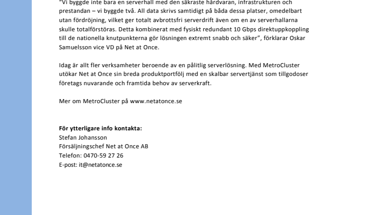 Net at Once lanserar en riktigt dyr serverlösning som inte kostar skjortan