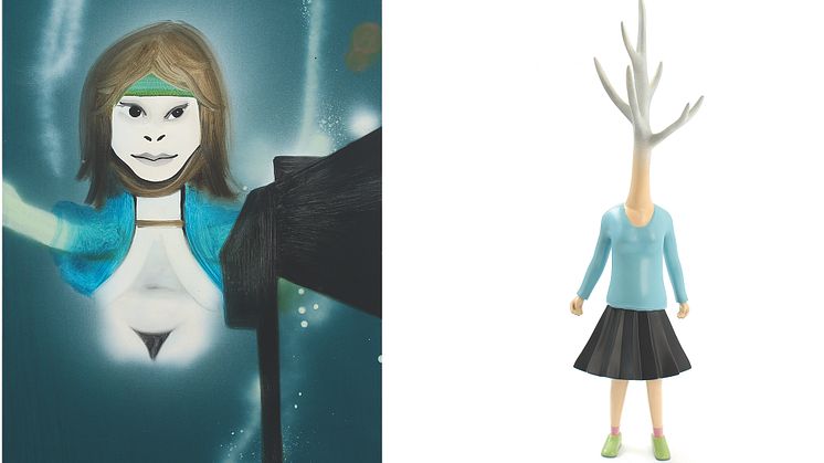 Kathrine Ærtebjerg: "Hun var i krig" (2005) og Fredrik Raddum: "Lady Tree" (2008)
