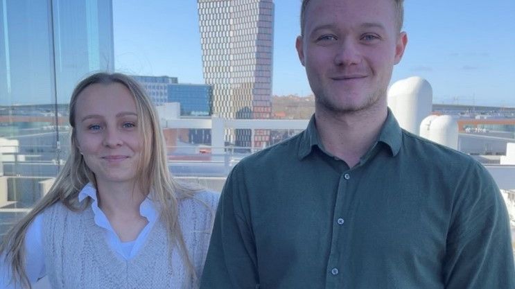 fv. Izabella Simonsson och Marcus Enlund