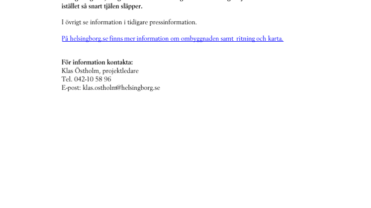 Ny information: Hela Bruksgatan blir gågata – andra etappen