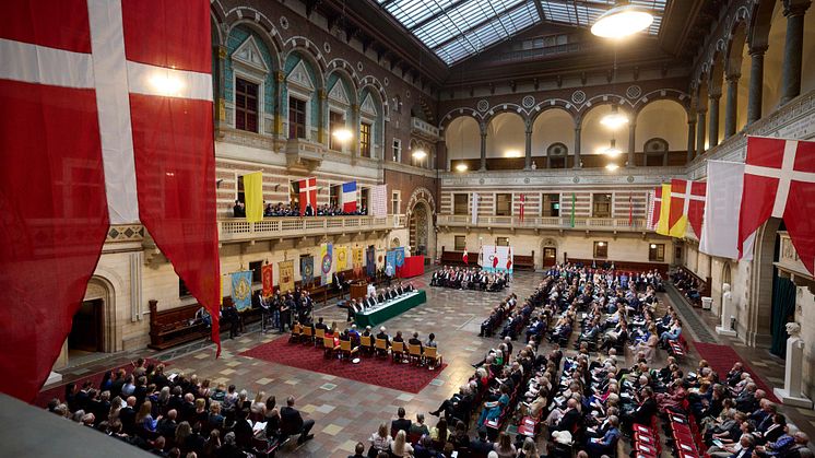 Medaljefest på Københavns Rådhus