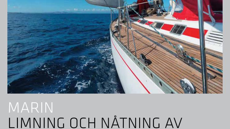 Limning och nåtning av teakdäck