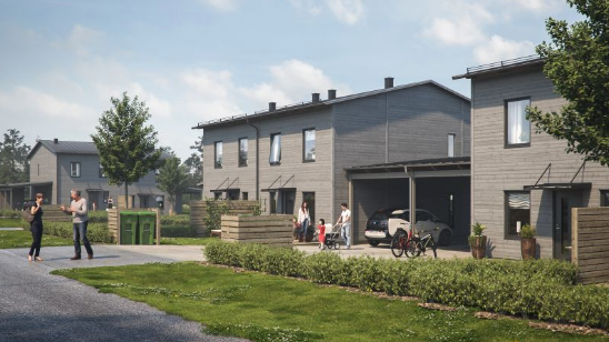 Ekeblad Bostad har tecknat markanvisningsavtal med Östersunds kommun om att uppföra ca 20-30 bostäder som rad- och parhus i Ängsmon, södra Östersund.