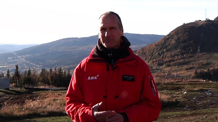 Liftbyggnation i Åre oktober 2013