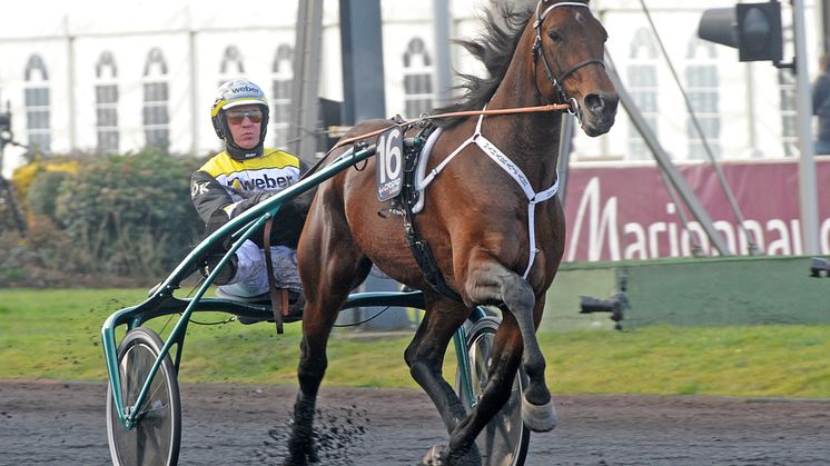 Maharajah i Olympiatravets tredje deltävling på Mantorp
