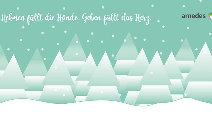 amedes wünscht frohe Weihnachten und einen guten Rutsch!