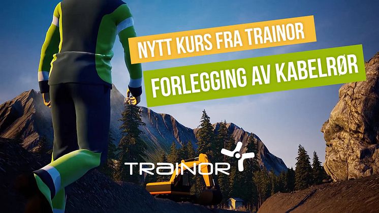 Forlegging av kabelrør