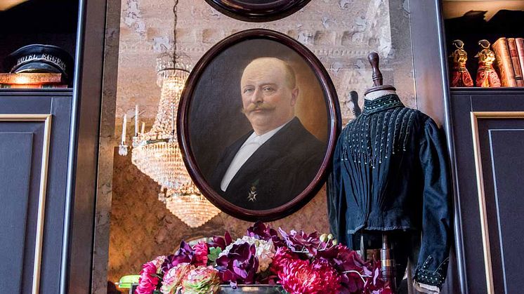 Emil Eggers på Hôtel Eggers i Göteborg