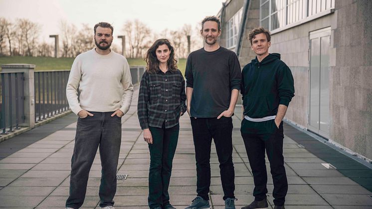 Pilou Asbæk, Katrine Greis-Rosenthal, Anders Walter og Morten Hee Andersen. Fotograf - Andreas Bastiansen