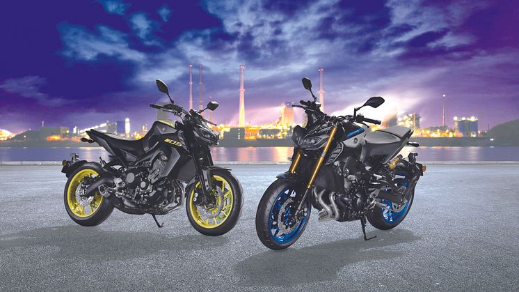「MT-09 ABS」ニューカラー：マットグレー　「MT-09 SP ABS」ブラック