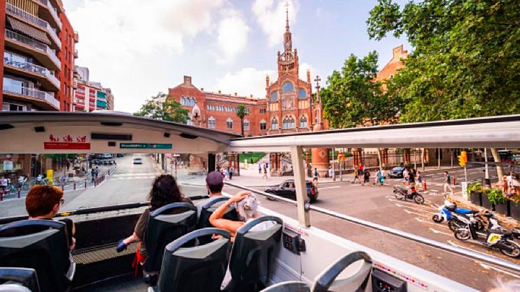The Barcelona Bus Turístic restarts on 2nd of July