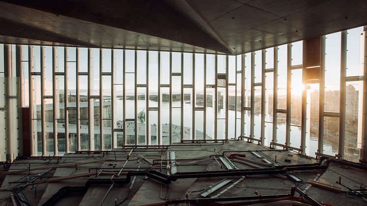Building process of Deichman Bjørvika 