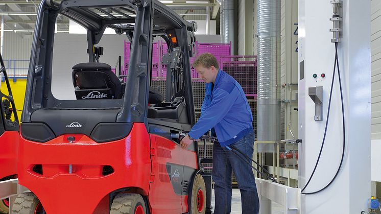 Vätgasdrivna truckar