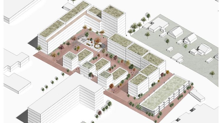 Alma Property Partners och AG Gruppen förvärvar fastighet i Stor-Köpenhamn för att utveckla 15 500 kvadratmeter nya bostäder