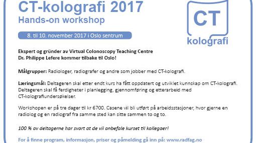Kurs i CT-kolografi